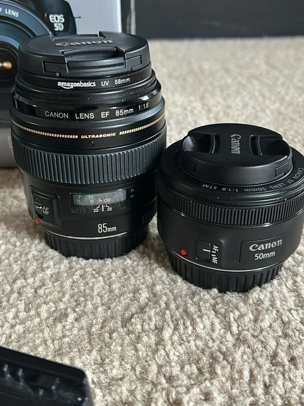 Canon EOS 5D Mark III DSLR Camera Body + Lenses - Black